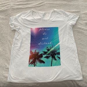 VSX white graphic tee